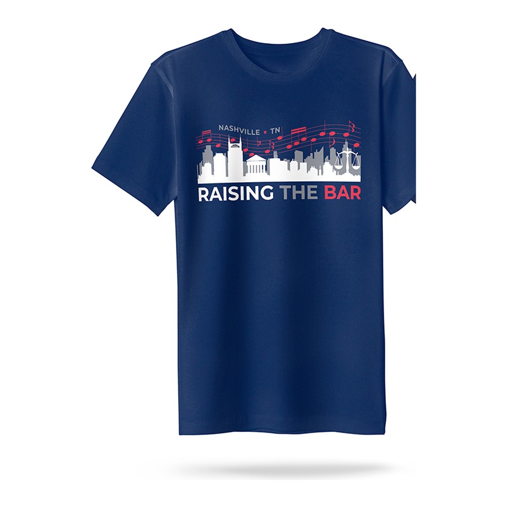 Raising the Bar — Navy Tee